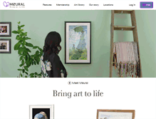 Tablet Screenshot of meural.com